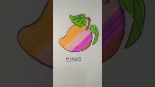 Mango 🥭 colour comedy funnyartist drawing artandcraft funny artdrawing viralshort [upl. by Herc]