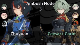 Zhuyuan  Caesar king  Ambush Node Fifth Frontier  Zenless Zone Zero [upl. by Schwartz]