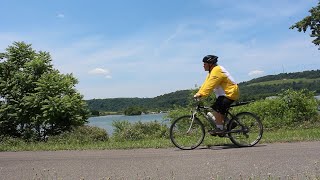 Wheeling Heritage bicycle ride along the Ohio River [upl. by Trey46]