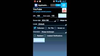 Xposed perapp DPI settings for rooted Android 40 [upl. by Gianina]