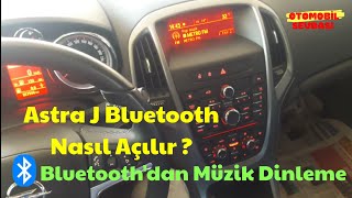 Opel Astra J Bluetooth Açma [upl. by Aleac]