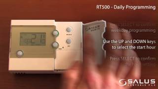 SALUS Controls RT500 [upl. by Moses]