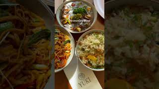 One of the best Pan Asian restaurants in Indiranagar bangalore bangalorefoodie foodie yuki [upl. by Ailemap915]