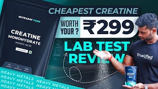 NUTRABAY CREATINE MONOHYDRATE LAB TESTED REVIEW BY TRUSTIFIED  review health gym [upl. by Dame248]