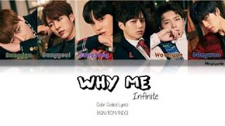 INFINITE 인피니트  Why Me 왜 날 INDO SUB [upl. by Kreis]