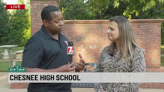 Zip Trip Chesnee Chesnee High School Assistant Principal Jessica McAbee [upl. by Eillek867]