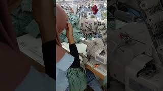 OVERDECK WAISTBAN sewingmachine sewingtools machine shortssewingtutorial [upl. by Antin]