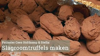 Cees Holtkamp maakt slagroomtruffels [upl. by Mylo]