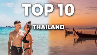 THAILAND TOP 10 ORTE die du gesehen haben musst  Beste STRÄNDE Thailand Inseln THAILAND Urlaub [upl. by Kedezihclem]