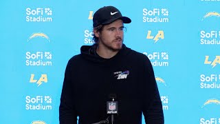 Justin Herbert Postgame Press Conference vs Bengals  LA Chargers [upl. by Burnett76]