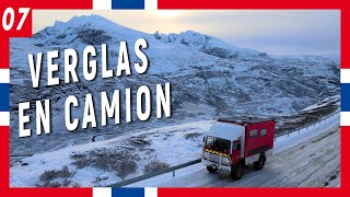 Conduite sur neige avec un poids lourd aménagé  VANLIFE Norvège [upl. by Akimahs]