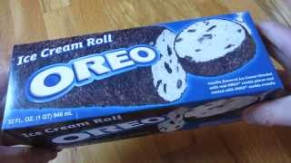 Oreo  The Oreo Ice Cream Roll Log Roll [upl. by Nnahtur710]