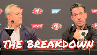 John Lynch and Kyle Shanahan Discuss the 49ers’ Day 3 Draft Picks [upl. by Harry756]