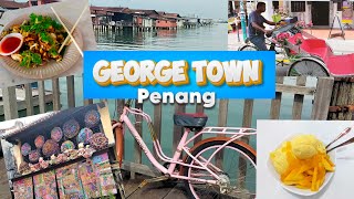 George Town Sanat Sokağı Yüzen Evler Penang 2 bölüm [upl. by Adiaz63]