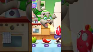 Tom eat chilli 😋 mytalkingtom2 funny cute challenge viral shorts [upl. by Akiemahs]