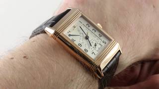 JaegerLeCoultre Reverso 60th Anniversary Gold Movement Limited Edition 270264 Watch Review [upl. by Parcel]