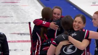 Unreal Rachel Homan steals extra end to win 13th Grand Slam  Champions Cup Highlights [upl. by Fredella]