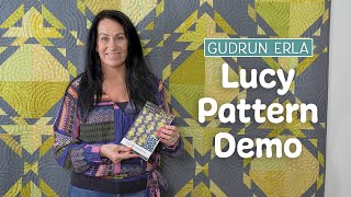 GE Designs Lucy Pattern Demo by Gudrun Erla  Fat Quarter Shop [upl. by Racso]