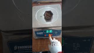 Thomson weighing machine calibration 30kgs 2grams [upl. by Ellek856]