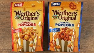 Werthers Original Caramel Popcorn Classic amp Brezel [upl. by Howland]