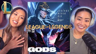 League of Legends WORLDS Anthem Cinematics Reaction Legends Never Die Phoenix Gods amp more [upl. by Medin]