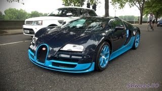 Bugatti Veyron Vitesse  On the Road in London [upl. by Gambrill]