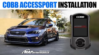 How to Install Cobb Accessport V3 2015 Subaru WRXSTi [upl. by Marillin]