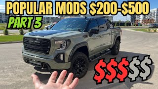 Popular Truck Mods And Accessories Part 3 That Wont Break The Bank 200500 [upl. by Odrawde]