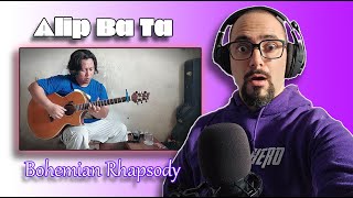 FIRST TIME HEARING Alip Ba Ta  Bohemian Rhapsody FingerStyle Cover  Guitarist Reacts [upl. by Ekusuy]