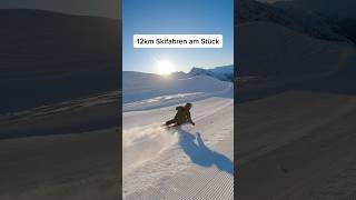 Längste TALABFAHRT ever Schon gemacht ⛷️ [upl. by Lemuelah962]