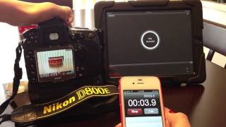 Nikon D800E  Eye fi 16GB Pro X2 Class 10  New iPad Retina Display speed test [upl. by Turtle]