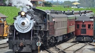 Strasburg Rail Road 90 West Bound Steam Train [upl. by Lihka720]