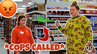 Fart Spray Prank in Target Kicked Out [upl. by Hcib]