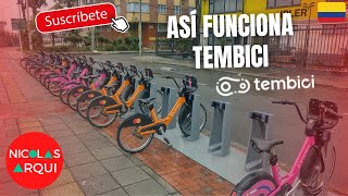 Así es Tembici 🚲 el Nuevo Sistema de Bicicletas Compartidas de Bogotá 🇨🇴  Así funciona Tembici [upl. by Eimmis625]