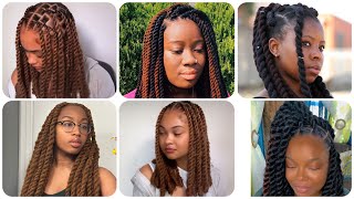 Top Amazing And Gorgeous Brazilian Wool Braids Hairstyle For EVery Woman In 2024 [upl. by Hite2]