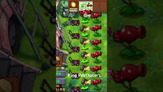 How to fuse Peashoter King PVZ fusion plantsvszombies pvz2 [upl. by Acinomahs]