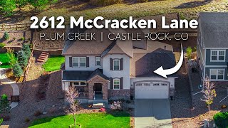 Modern Plum Creek Home  2612 McCracken Ln Castle Rock [upl. by Azaria]