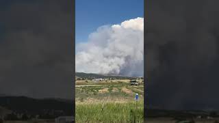 Horse Gulch Fire burning over 600 acres evacuations in place [upl. by Benia]