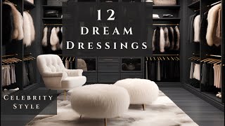 12 Master Dressing Room Interior Design Ideas for Luxurious Living  Luxury Dressing Room home Tour [upl. by Eelyahs]