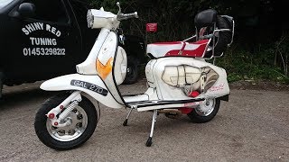 Lambretta GP 150 indian TS1 [upl. by Elleniad]