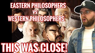 Industry Ghostwriter Reacts to Eastern Philosophers vs Western Philosophers Epic Rap Battles [upl. by Mcferren99]