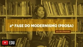 Literatura Brasileira 2ª Fase do modernismo prosa Aula 18 [upl. by Carlo]