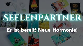 SEELENPARTNER MIT amp OHNE KONTAKT • Annäherung Neue Gefühle Er ist bereit • Tarotlegung [upl. by Inajna]