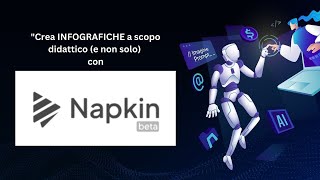 Infografiche a scopo didattico e non solo con Napkin AI [upl. by Towroy]