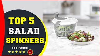 ✅ Best Salad Spinner Review 2024 [upl. by Aytac]