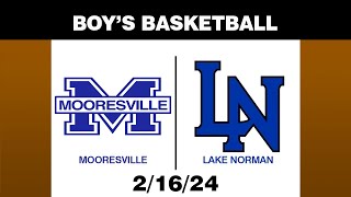 Boys High School Basketball Mooresville  Lake Norman [upl. by Emmeram]