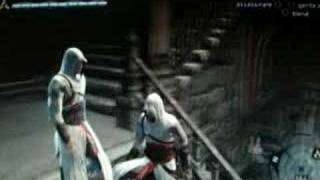 Assassins Creed Glitch Assassinated myself [upl. by Jacquenette]