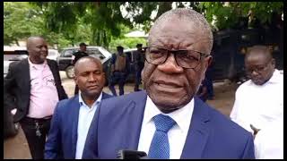 Denis Mukwege après vote [upl. by Rabaj]