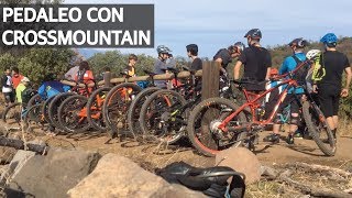 Enduro con Crossmountain Bajadas en Bicicleta en el Cerro Manquehue [upl. by Titus520]