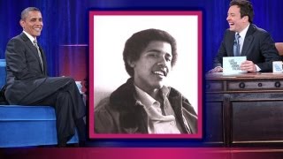 Barack Obama Reveals Shopping Habits on Late Night with Jimmy Fallon [upl. by Lleroj]